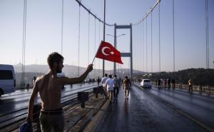 Pogledajte kako je jutros na oslobođenom mostu preko Bosfora