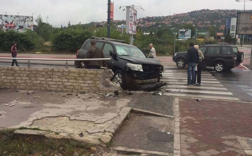 Sudar u Nedžarićima: Saobraćaj se odvija otežano