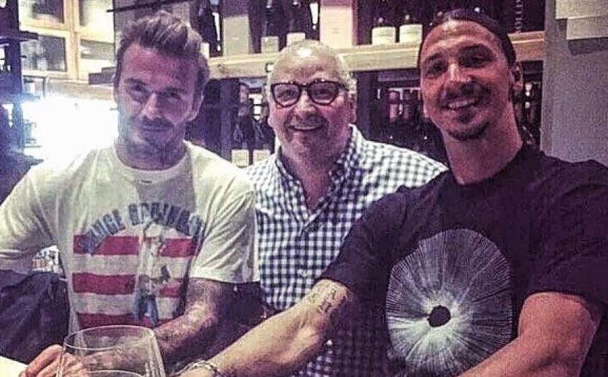 Beckham na piću s Ibrahimovićem