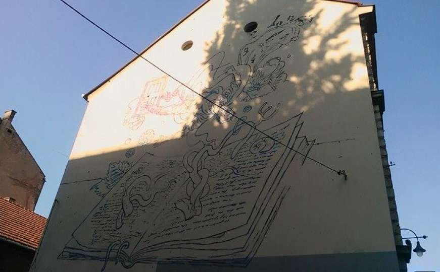 Mural s posvetom: Kako je Karim sanjario i ispisao čudesni svijet