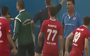 Rahimić 'izgubio živce' zbog odluka Bjelice, pa dobio crveni karton