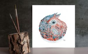 Životinjski svijet na papiru umjetnika 