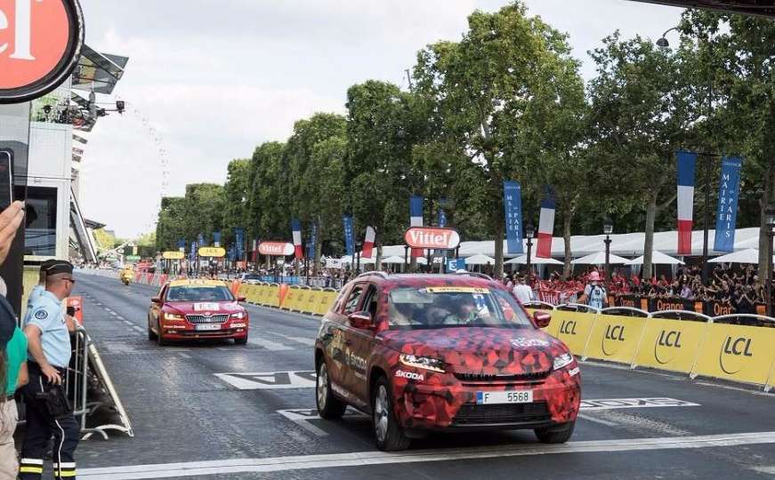 Sve spremno za promociju: Škoda Kodiaq na cilju Tour de Francea