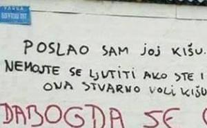 Poslao sam joj kišu, nemojte se ljutiti...