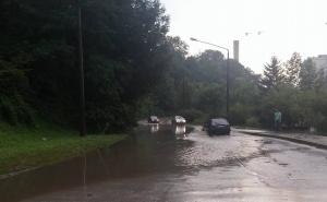 Kiša ponovo izazvala probleme u pojedinim dijelovima grada