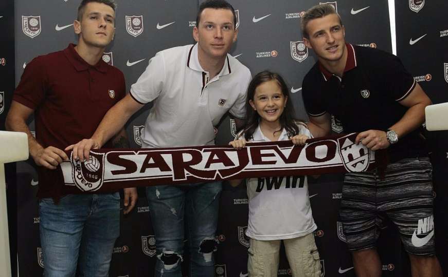 Fudbaleri Sarajeva se družili sa navijačima
