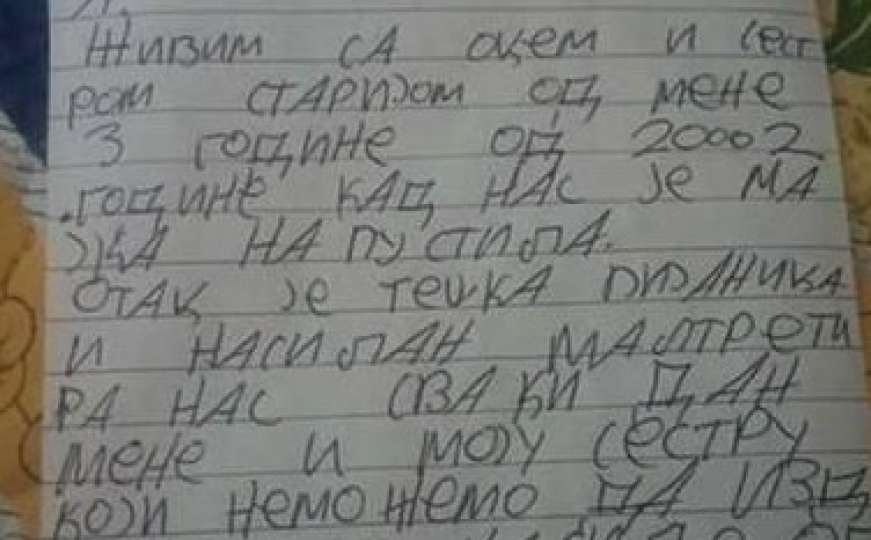Ako neko pročita ovo...: Pismo dječaka iz Srbije potreslo Balkan