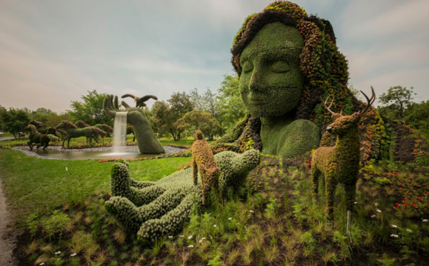 Botanički vrt: Žive biljne skulpture koje ostavljaju bez daha