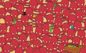 Pronađite ribu među hobotnicama