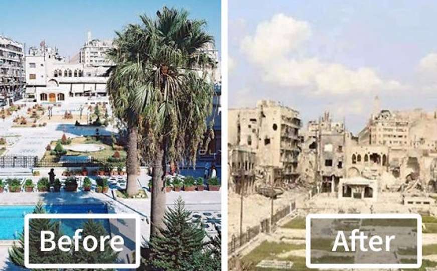 Nekada prelijep i jak ekonomski grad u Siriji, danas pustoš