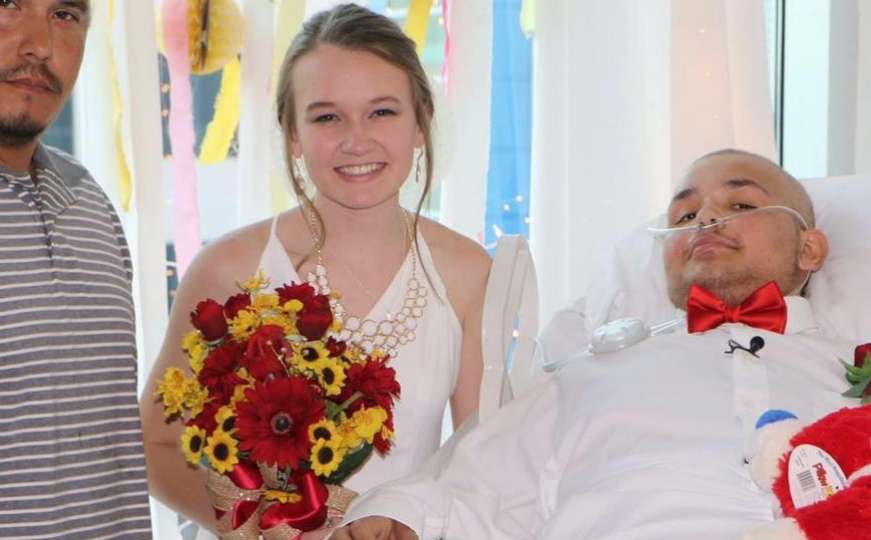 18-godišnjak koji boluje od raka oženio se u bolnici