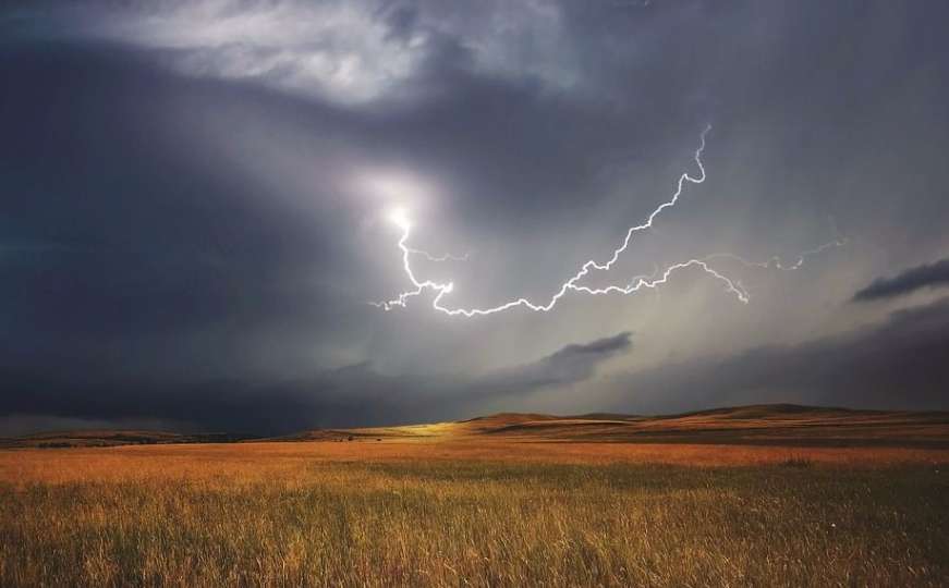 Uključen žuti meteoalarm za veći dio Bosne i Hercegovine