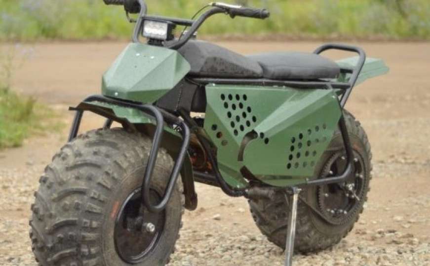 Rusi izradili motocikl za sve terene s pogonom na oba točka