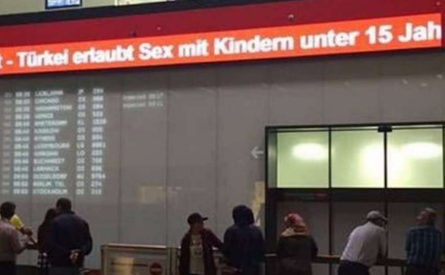 Tursko ministarstvo: Uznemireni smo zbog natpisa na aerodromu u Beču