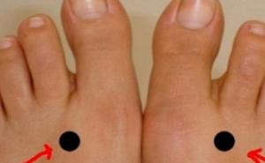 Kineska akupunktura: Pritisnite ove tačke na nogama!