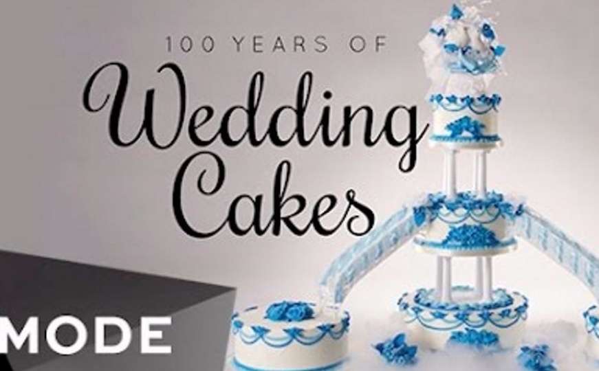 100 godina vjenčanih torti
