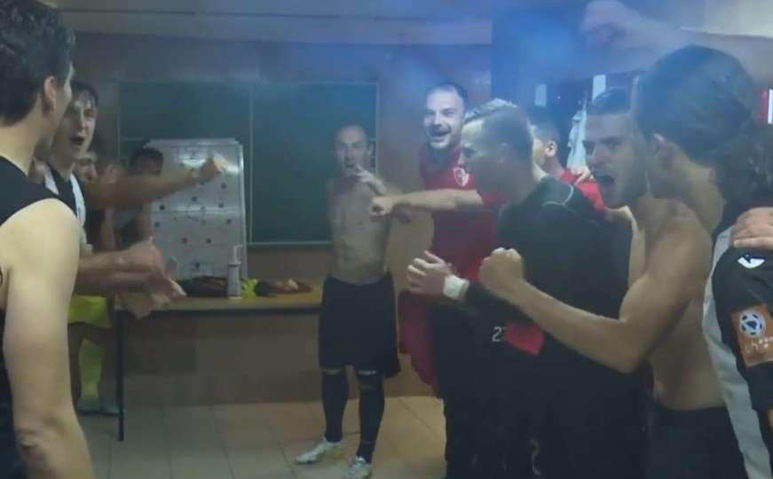 'Hakka' u svlačionici Koševa: Veliko slavlje fudbalera Metalleghea