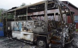 Potočari: Dva autobusa izgorjela nakon što je grom udario u rezervoar