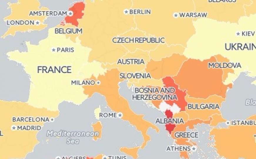Faktor rizika od prirodnih katastrofa: BiH je mnogo opasnija od Italije!