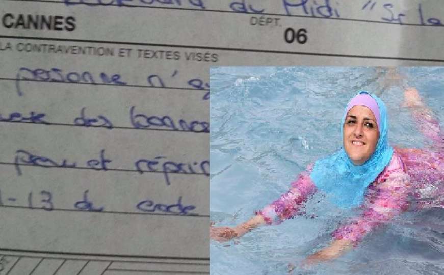 Prva kazna zbog burkinija: Muslimanka iz Toulousea mora platiti 11 eura