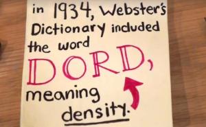 Kako je u rječnik dospjela riječ koja nikad nije bila riječ