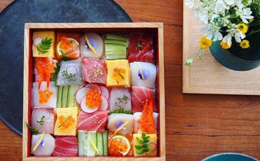 Novi trend - sushi mozaik 