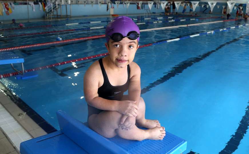 Dvanaestogodišnja plivačica ne vidi prepreke: Sprema se za evropsku titulu