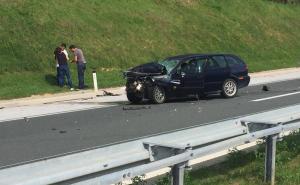Nesreća na autoputu A1 Kakanj - Zenica: Jedna osoba lakše povrijeđena