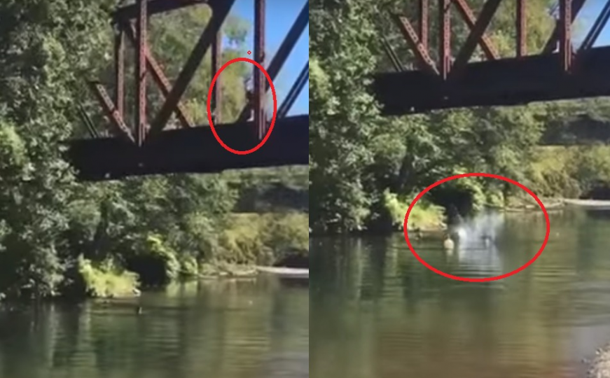 Muškarac bacio dijete s mosta visokog osam metara, majka sa strane navijala