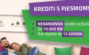 Akcijska ponuda Vakufske banke: Krediti s pjesmom!