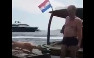 Neviđeno: Okrenuli janje na brodici i otisnuli se na pučinu