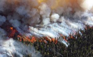 Alarmantna situacija: Požar prišao kućama, četiri vatrogasca povrijeđena