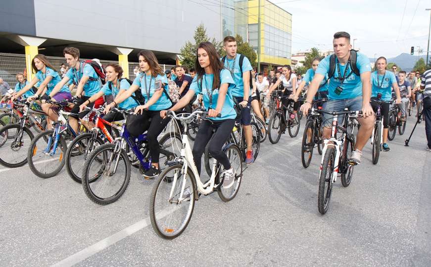 Biciklisti preplavili sarajevske ulice