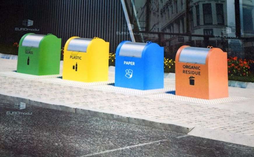 Sarajevo dobija prve 'eko otoke' - sistem za odvojeno odlaganje otpada 