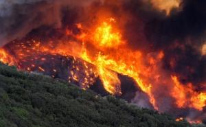 Kiša ugasila požar u Hrasnom