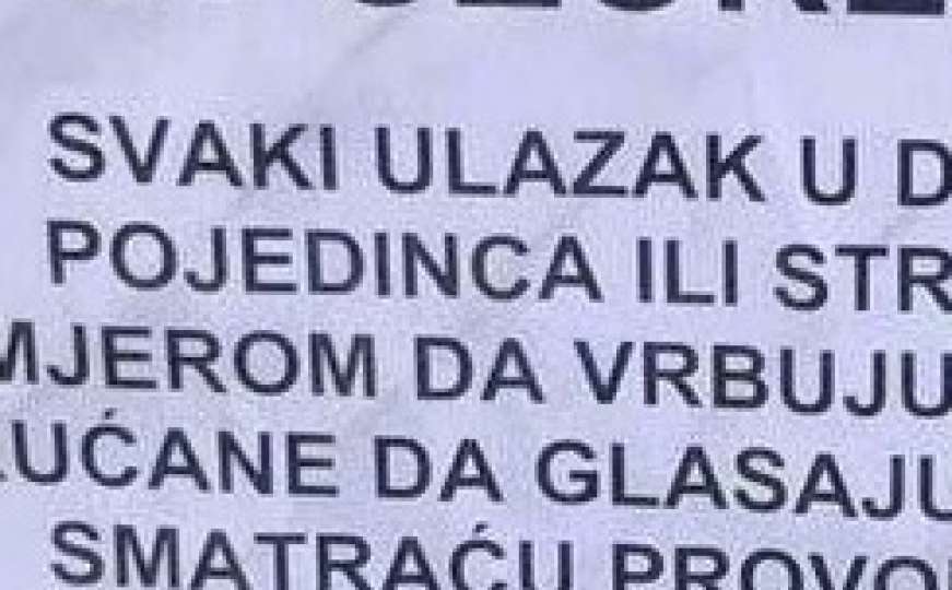 Jedan Dževad ima ozbiljno upozorenje za stranke u BiH