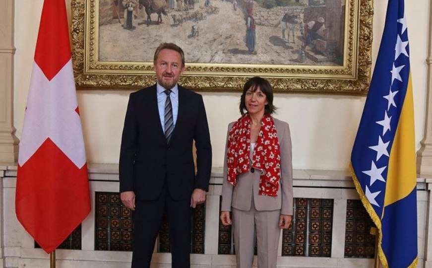 Andrea Rauber Saxer, nova ambasadorica Švicarske u BiH, predala akreditive