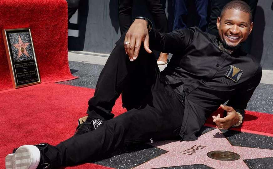 Usher dobio zvijezdu na Bulevaru slavnih
