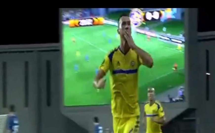 Načeo mrežu Zenitha: Pogledajte gol Medunjanina za vodstvo Maccabija