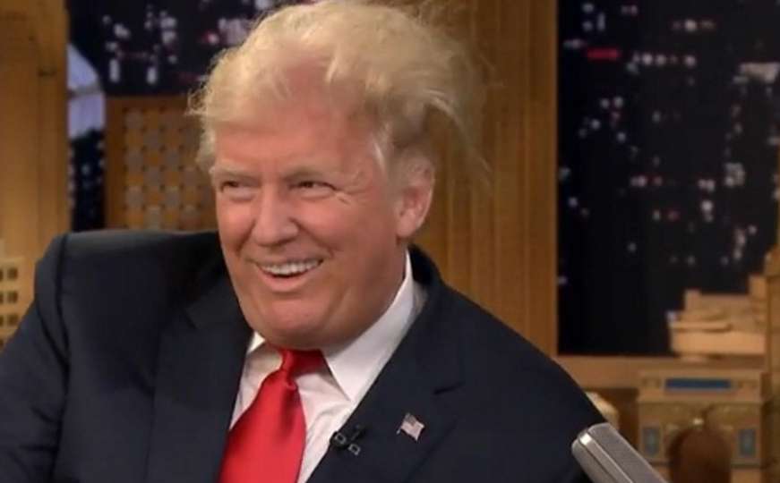 Trump dopustio Fallonu da mu dira kosu