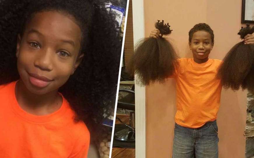 Dječak dvije godine puštao kosu kako bi je poklonio oboljelima od raka