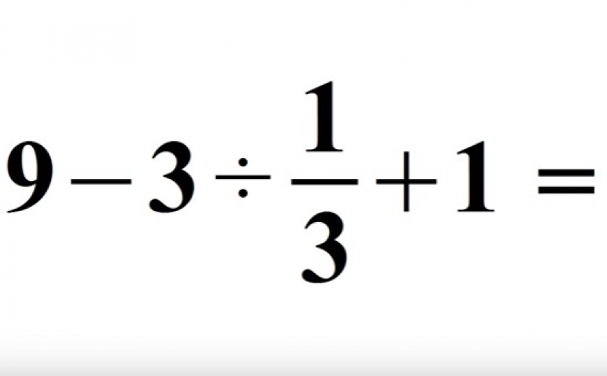 Možete li riješiti ovaj matematički problem 