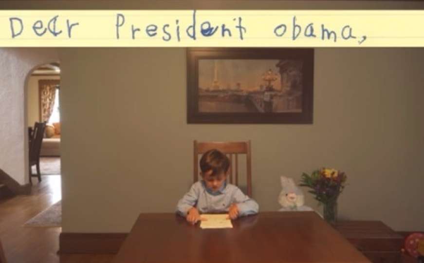 Šestogodišnjak pisao Obami: Ponudio dom dječaku iz Sirije 