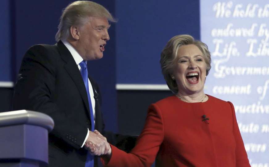 Burna debata Clinton i Trumpa obilježena žustrom raspravom