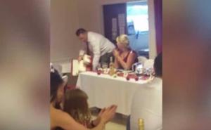Otac se na vjenčanju svoje kćerke pretvarao da je ispustio tortu