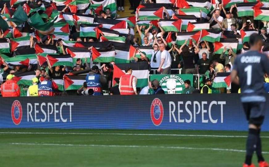 Celtic kažnjen zbog isticanja zastava Palestine u meču protiv izraelskog kluba