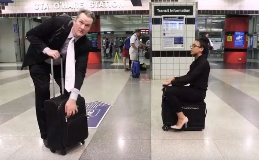 Modobag je kofer za putnike koji ne vole vući prtljag