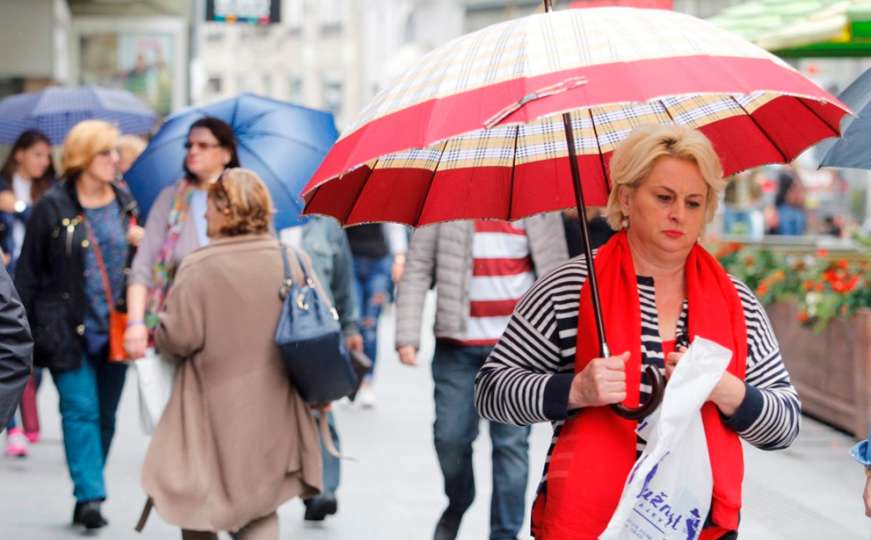 Danas bi moglo biti kiše: Pročitajte prognozu do srijede