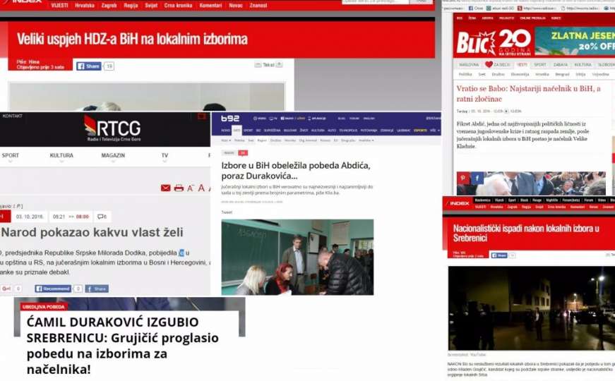 Izbore u BiH obilježile tenzije u Srebrenici i pobjeda Fikreta Abdića