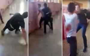 Objavljen video: Učenici se potukli, pa na dvorištu jedan drugog ranio nožem